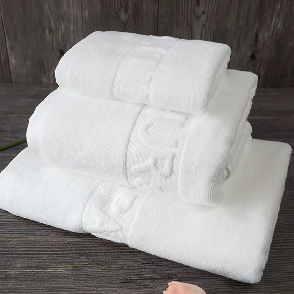 Pure Cotton Jacquard Weave Face Towel